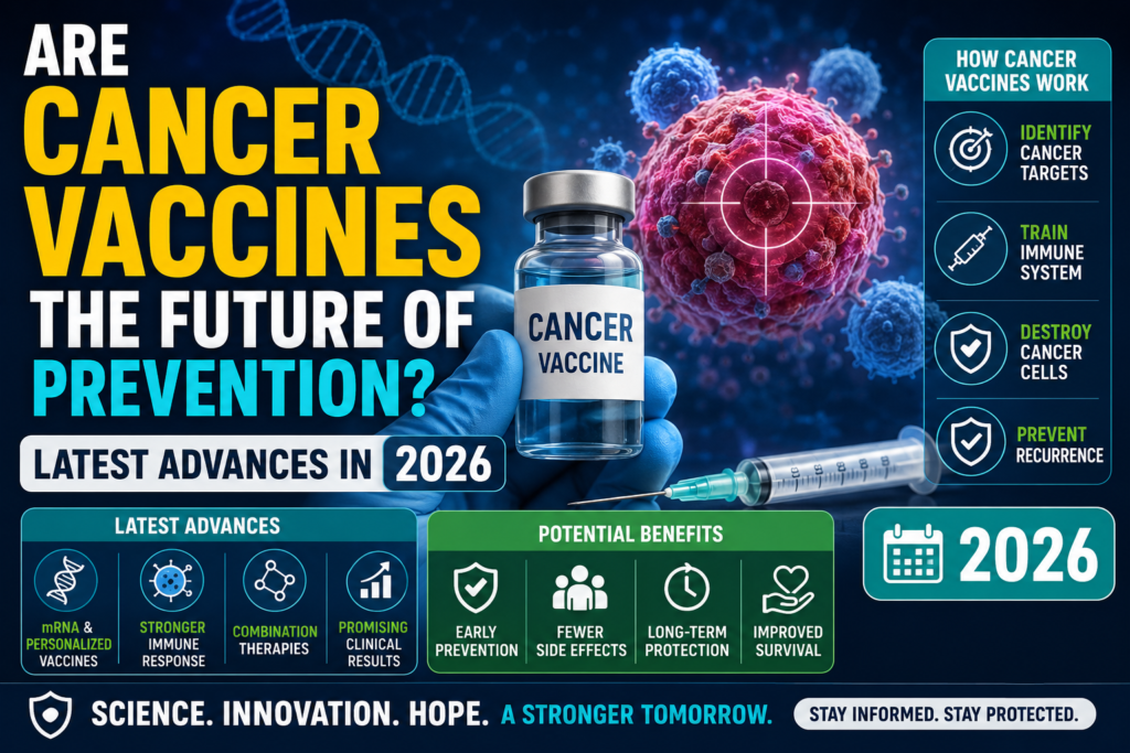 Are Cancer Vaccines the Future of Prevention? Latest Advances in 2026